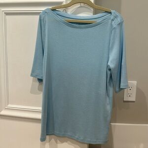 Charter Club 3/4 sleeve Pima Cotton Size M